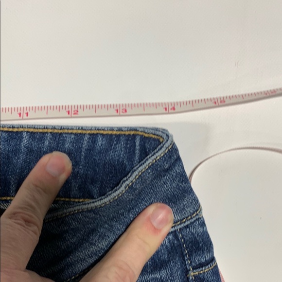 American Eagle - Classic Blue Women's Jeans 4Reg - 4x32 0478‎ Stretch - Picture 5 of 9